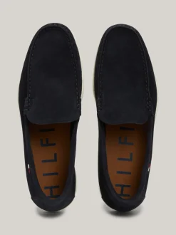 Mokasyny & Buty Żeglarskie|Buty Casual*Tommy Hilfiger Zamszowe Mokasyny Na Kontrastowej Podeszwie DESERT SKY