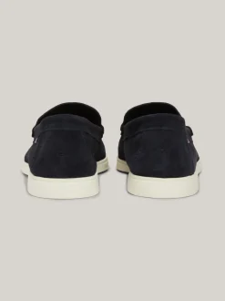 Mokasyny & Buty Żeglarskie|Buty Casual*Tommy Hilfiger Zamszowe Mokasyny Na Kontrastowej Podeszwie DESERT SKY