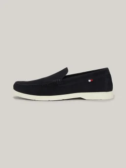 Mokasyny & Buty Żeglarskie|Buty Casual*Tommy Hilfiger Zamszowe Mokasyny Na Kontrastowej Podeszwie DESERT SKY