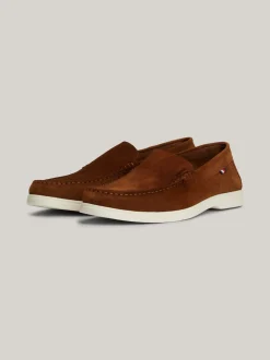 Mokasyny & Buty Żeglarskie|Buty Casual*Tommy Hilfiger Zamszowe Mokasyny Na Kontrastowej Podeszwie COCONUT GROVE