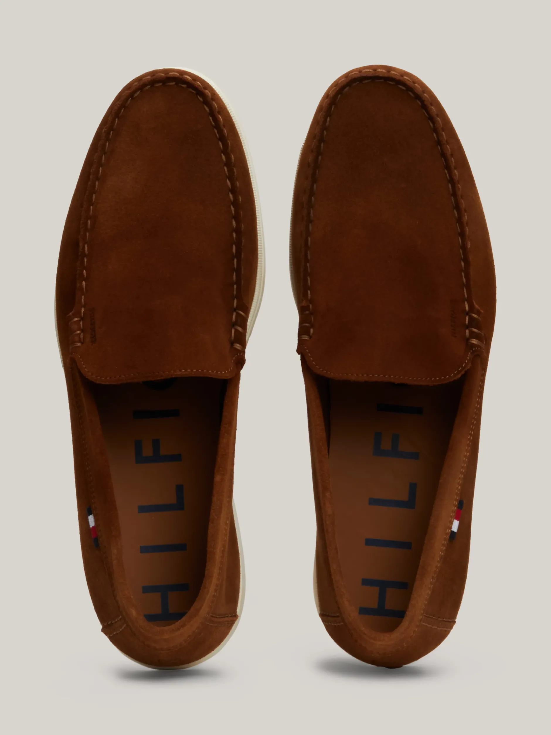 Mokasyny & Buty Żeglarskie|Buty Casual*Tommy Hilfiger Zamszowe Mokasyny Na Kontrastowej Podeszwie COCONUT GROVE