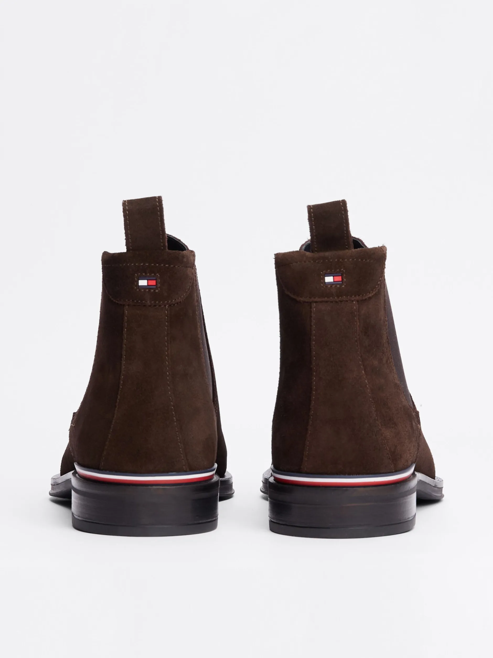 Sztyblety|Buty*Tommy Hilfiger Zamszowe Sztyblety DARK COFFEE
