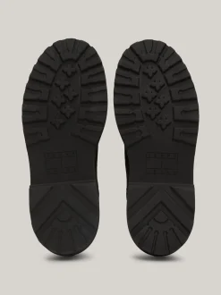 Sztyblety|Buty*Tommy Hilfiger Zamszowe Sztyblety Na Podeszwie Z Protektorem BLACK