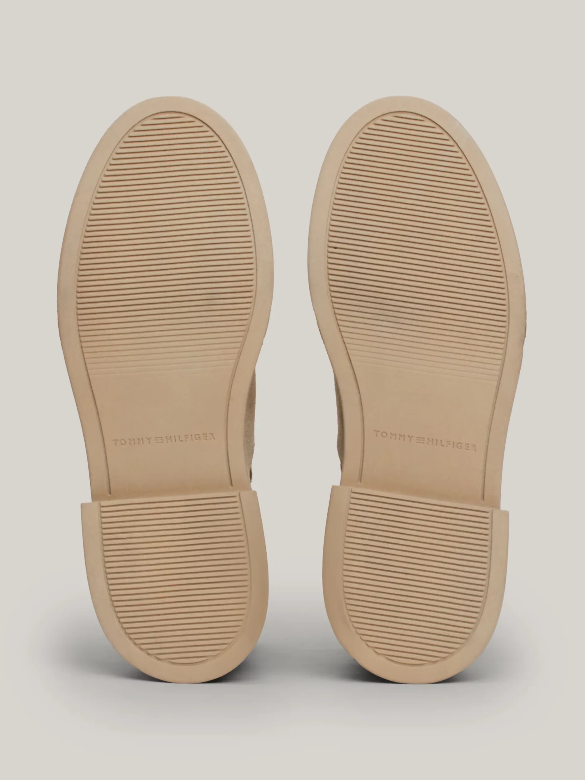 Chelsea Boots|Botki*Tommy Hilfiger Zamszowe Sztyblety Z Grubą Podeszwą BEIGE
