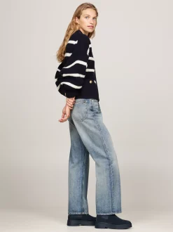 Chelsea Boots|Botki*Tommy Hilfiger Zamszowe Sztyblety Z Grubą Podeszwą MILITARY DENIM