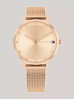 Zegarki*Tommy Hilfiger Zegarek W Kolorze Różowego Złota ROSE GOLD