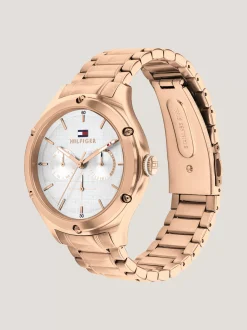 Zegarki*Tommy Hilfiger Zegarek Z Bransoletą W Kolorze Różowego Złota ROSE GOLD