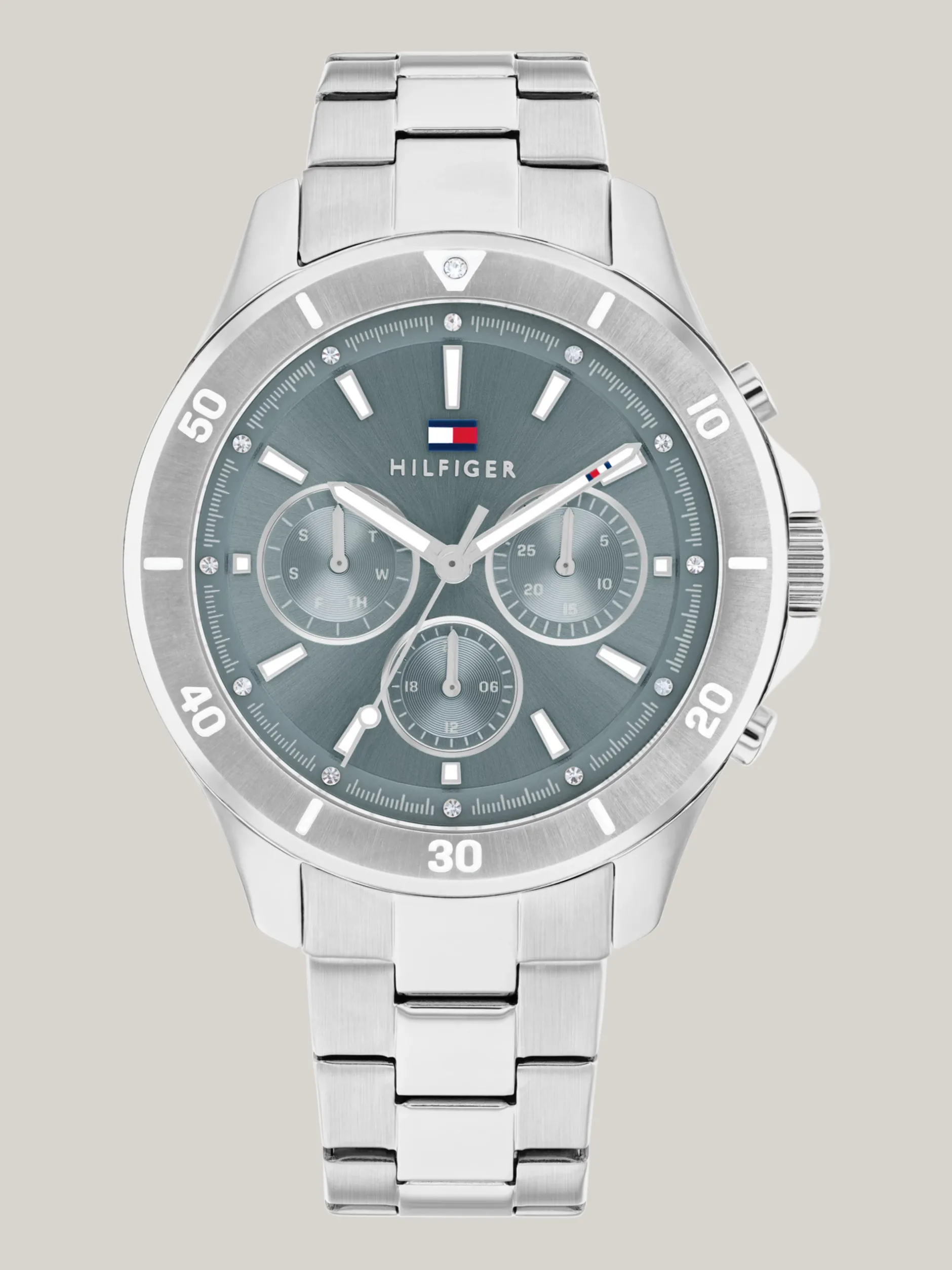 Zegarki*Tommy Hilfiger Zegarek Z Bransoletą Ze Stali Nierdzewnej SILVER