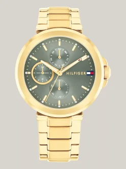 Zegarki*Tommy Hilfiger Zegarek Z Bransoletą Ze Stali Nierdzewnej GOLD