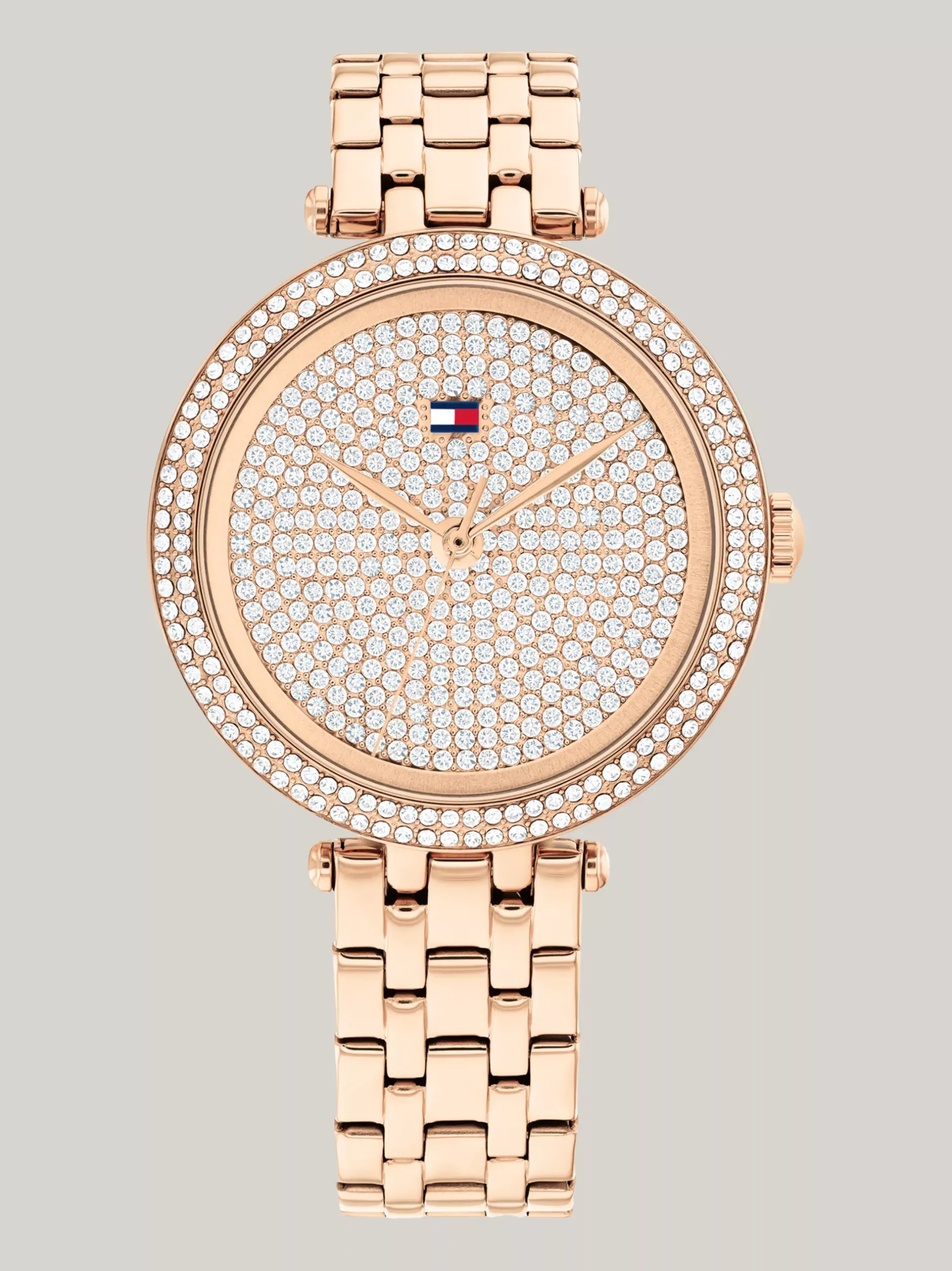 Zegarki*Tommy Hilfiger Zegarek Z Ceramiczną Lunetą ROSE GOLD