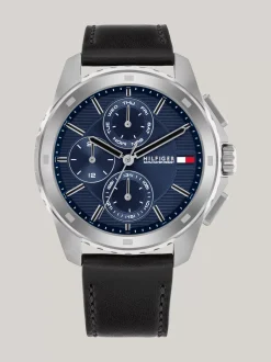 Zegarki*Tommy Hilfiger Zegarek Z Granatową Tarczą BLACK