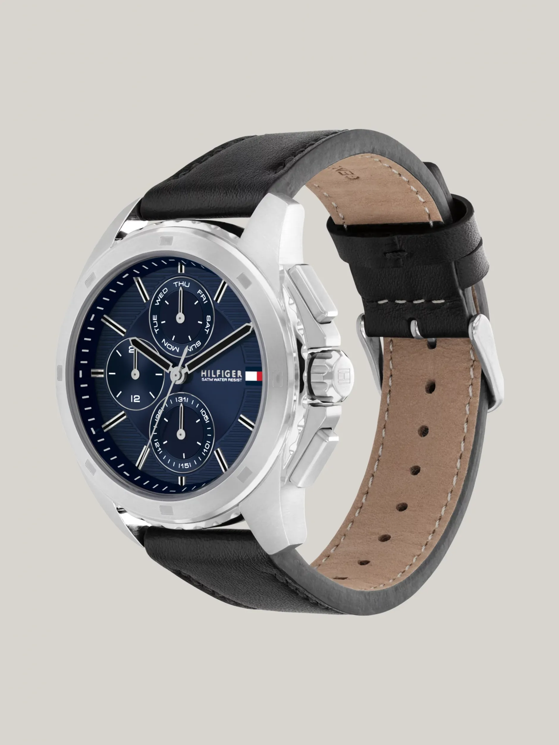 Zegarki*Tommy Hilfiger Zegarek Z Granatową Tarczą BLACK