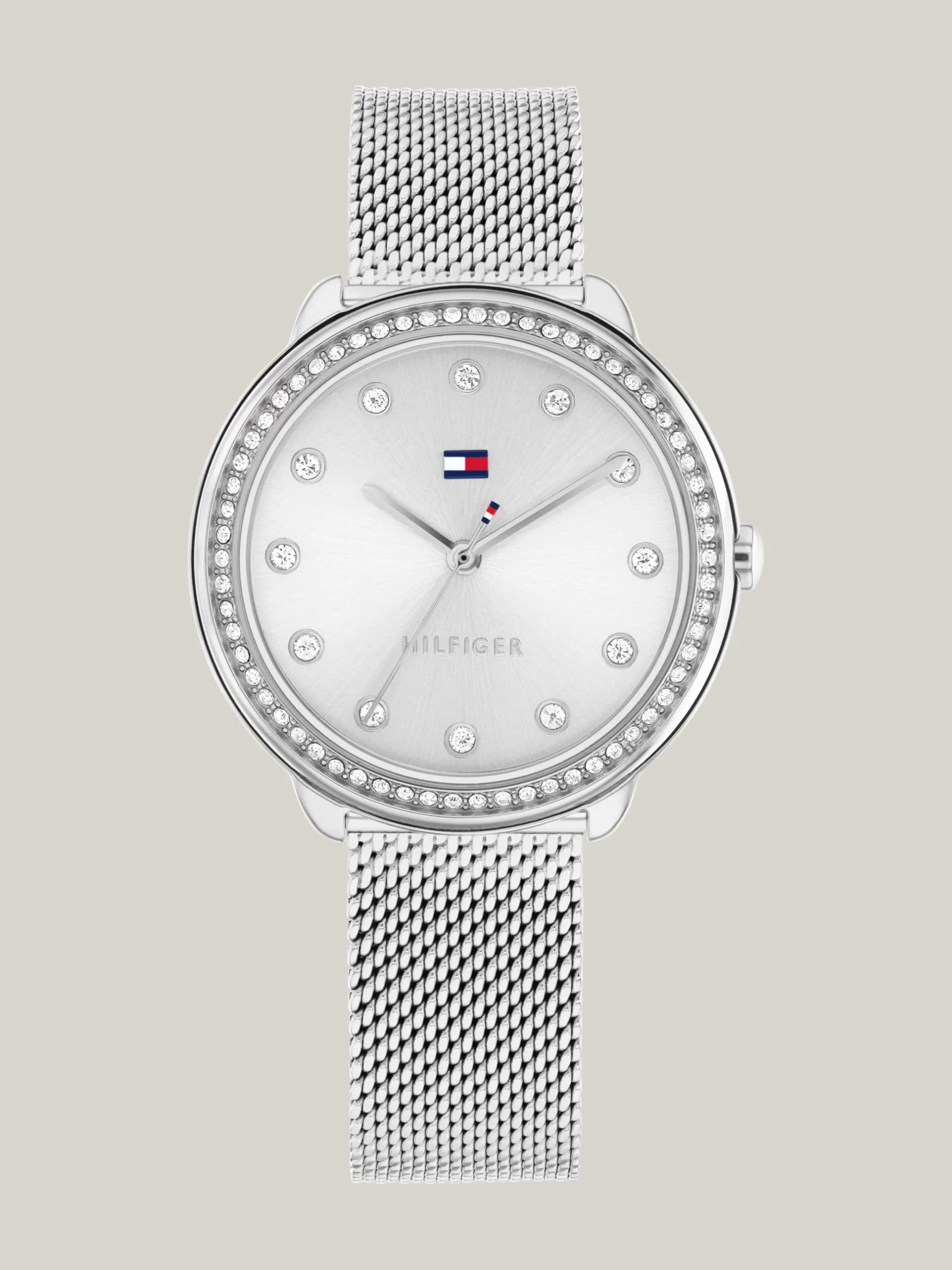Zegarki*Tommy Hilfiger Zegarek Z Siateczkową Bransoletą SILVER