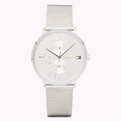 Zegarki*Tommy Hilfiger Zegarek Ze Stali Nierdzewnej Z Trzema Tarczami STAINLESS STEEL