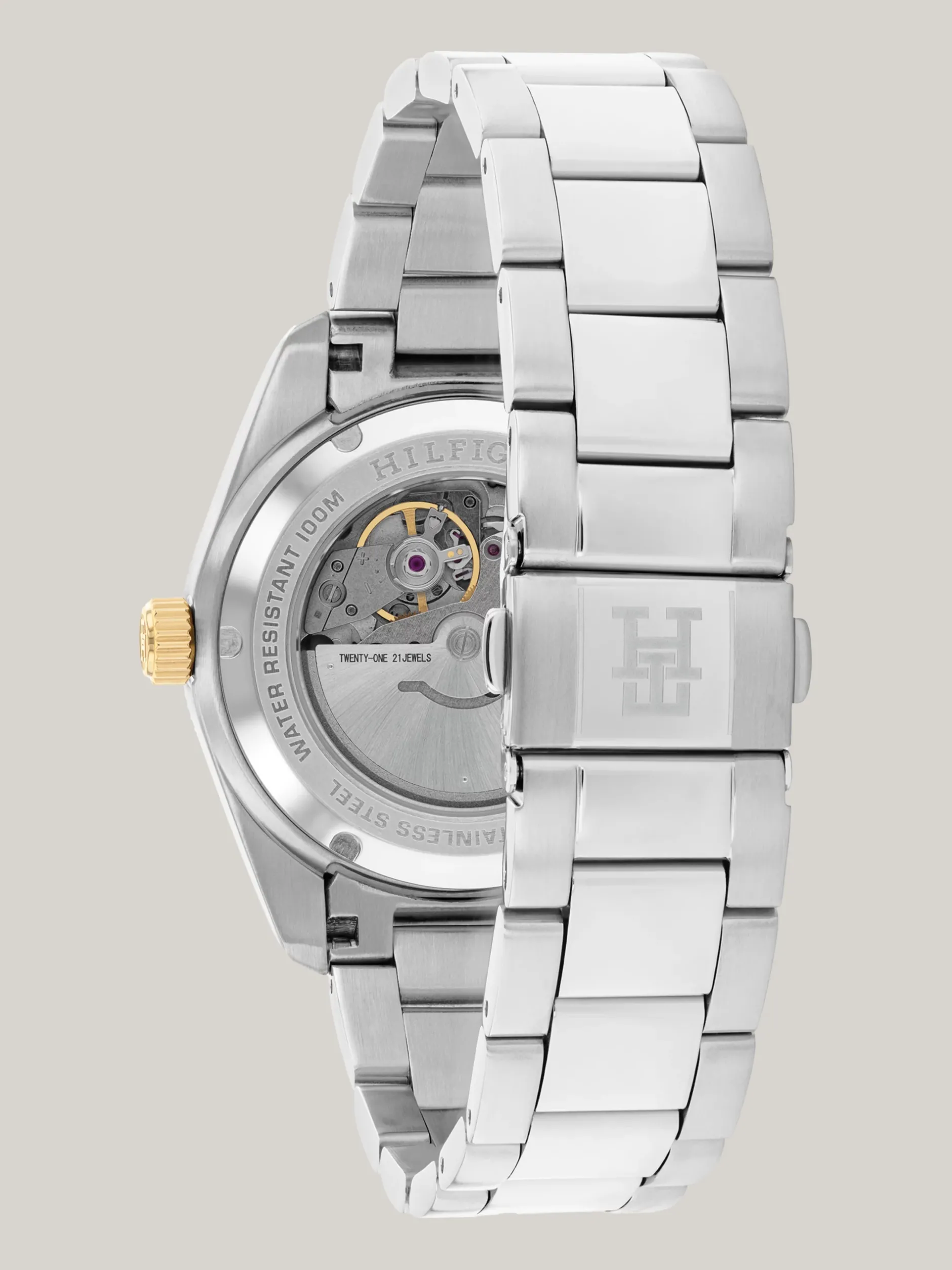 Zegarki*Tommy Hilfiger Zegarek Ze Stali Nierdzewnej Na Bransolecie TWO TONE