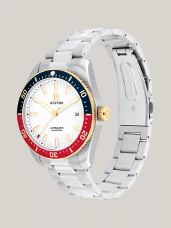 Zegarki*Tommy Hilfiger Zegarek Ze Stali Nierdzewnej Na Bransolecie TWO TONE