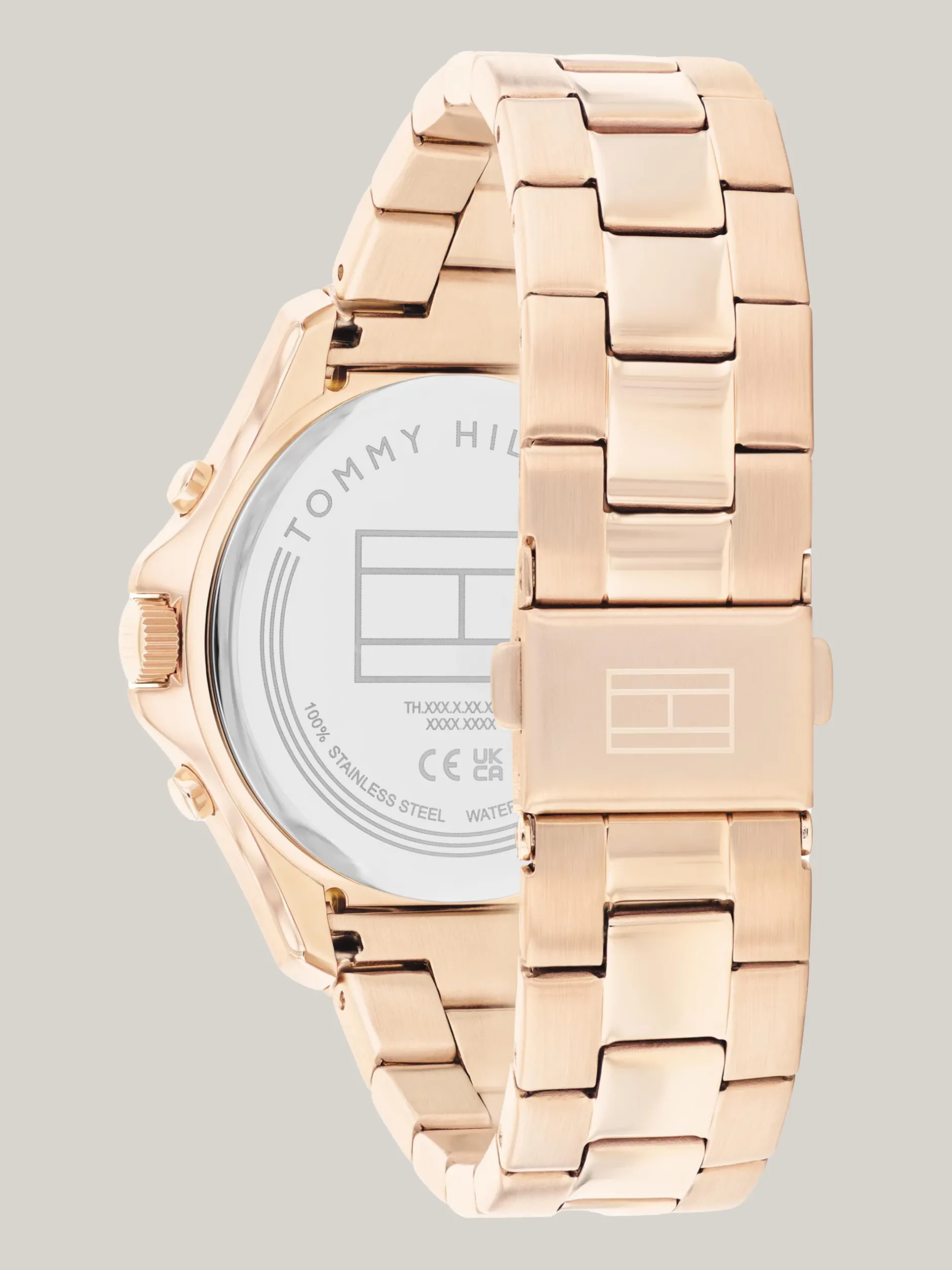 Zegarki*Tommy Hilfiger Zegarek Ze Stali W Kolorze Różowego Złota GOLD