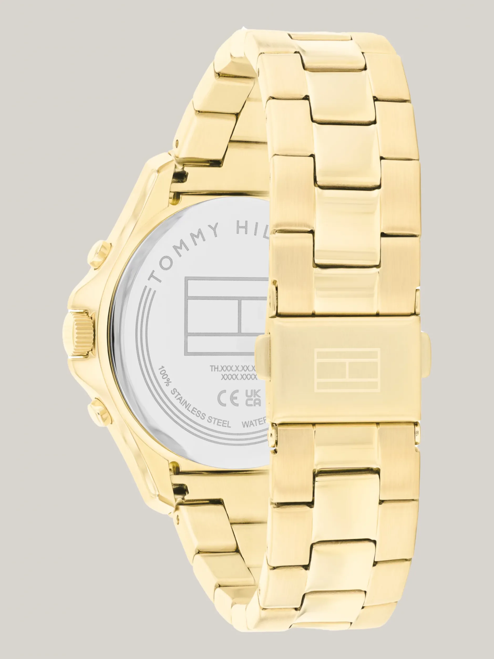 Zegarki*Tommy Hilfiger Zegarek Ze Stali W Kolorze Słomkowym GOLD
