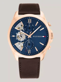Zegarki*Tommy Hilfiger Zegarek Ze Stali W Kolorze Różowego Złota BROWN