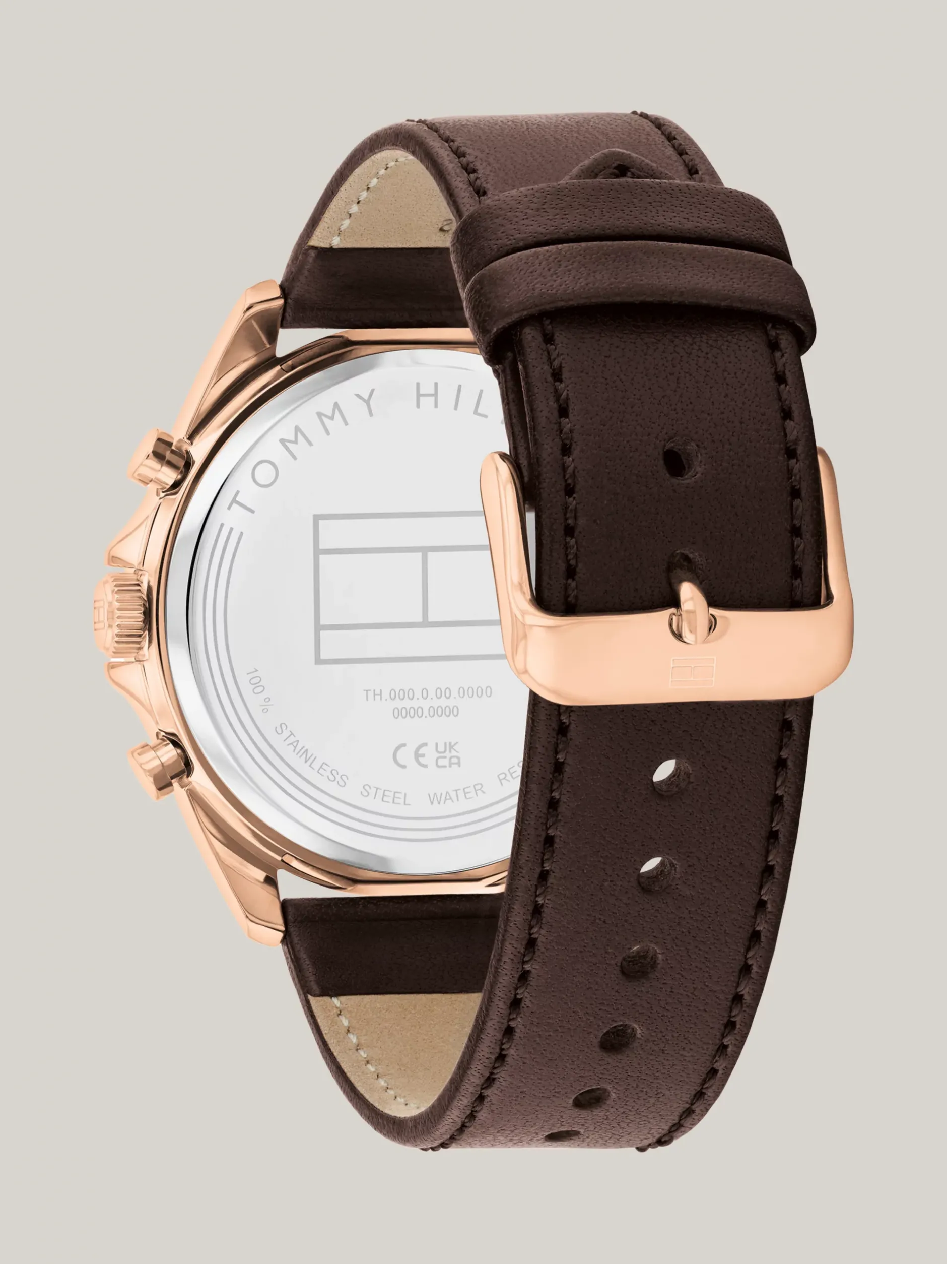 Zegarki*Tommy Hilfiger Zegarek Ze Stali W Kolorze Różowego Złota BROWN