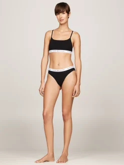Biustonosze|Bielizna*Tommy Hilfiger Zestaw 2 Biustonoszy Bez Fiszbin I Poduszek BLACK / BLACK