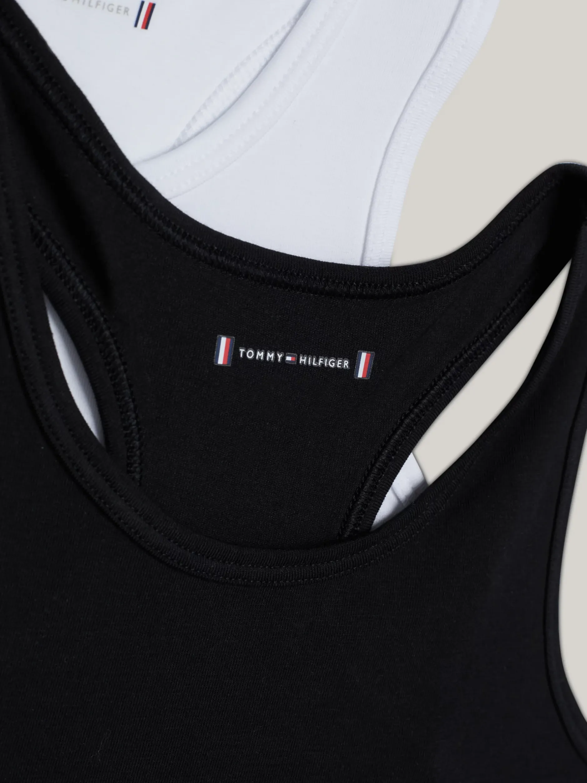 Bielizna & Skarpetki*Tommy Hilfiger Zestaw 2 Biustonoszy Bralette TH Original WHITE / BLACK