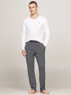 Kąpielówki|Bielizna*Tommy Hilfiger Zestaw 3 Koszulek Z Długim Rękawem WHITE/WHITE/WHITE