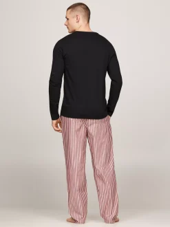 Kąpielówki|Bielizna*Tommy Hilfiger Zestaw 3 Koszulek Z Długim Rękawem BLACK/ BLACK / BLACK
