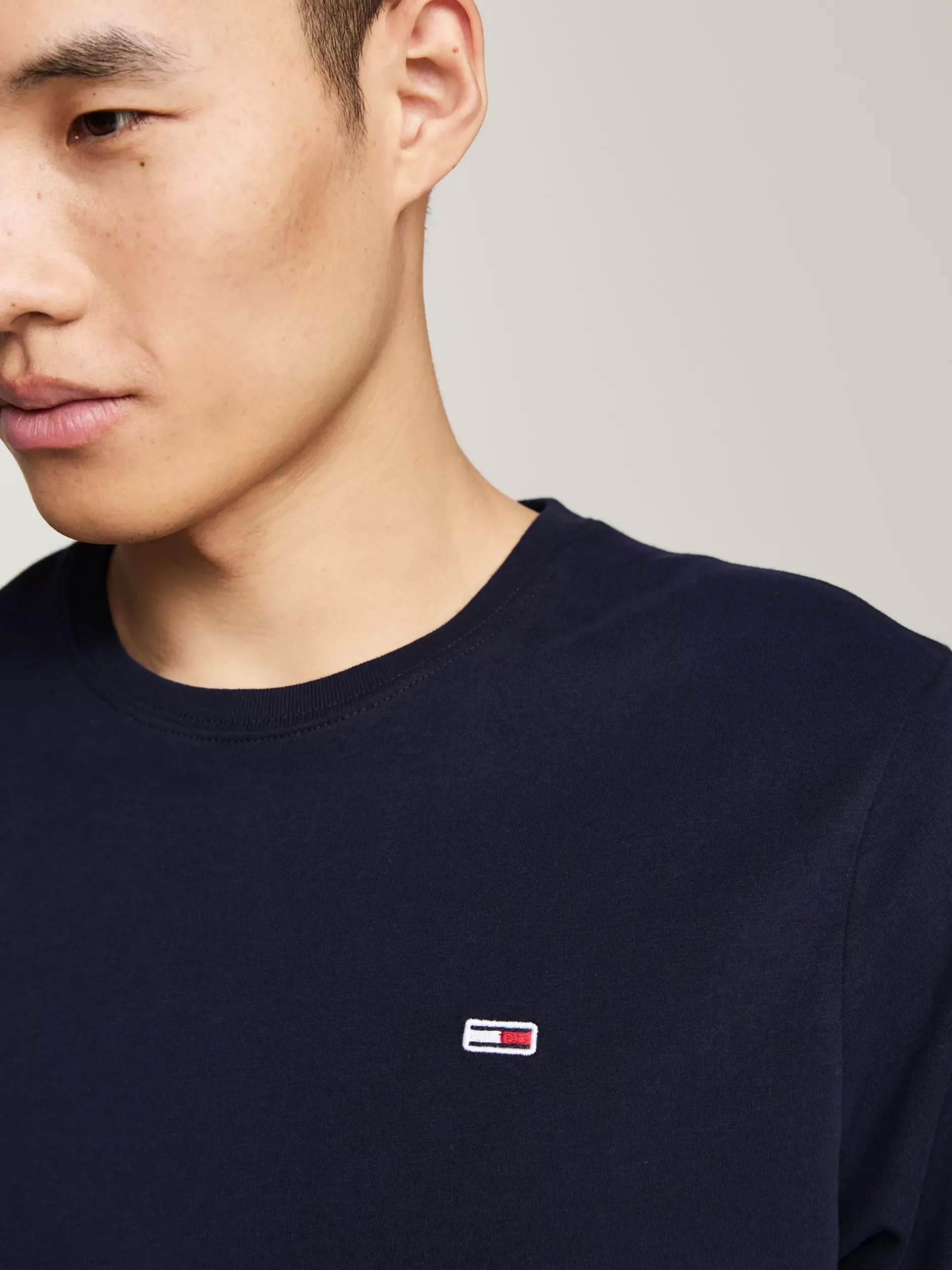 T-Shirty*Tommy Hilfiger Zestaw 2 Longsleeve’ów Z Logo DARK NIGHT NAVY / WHITE