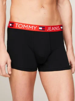 Kąpielówki|Multipacks*Tommy Hilfiger Zestaw 3 Par Bokserek Essential Z Logo Na Pasku HT HEAT/TMLSS TEAL/BLCK