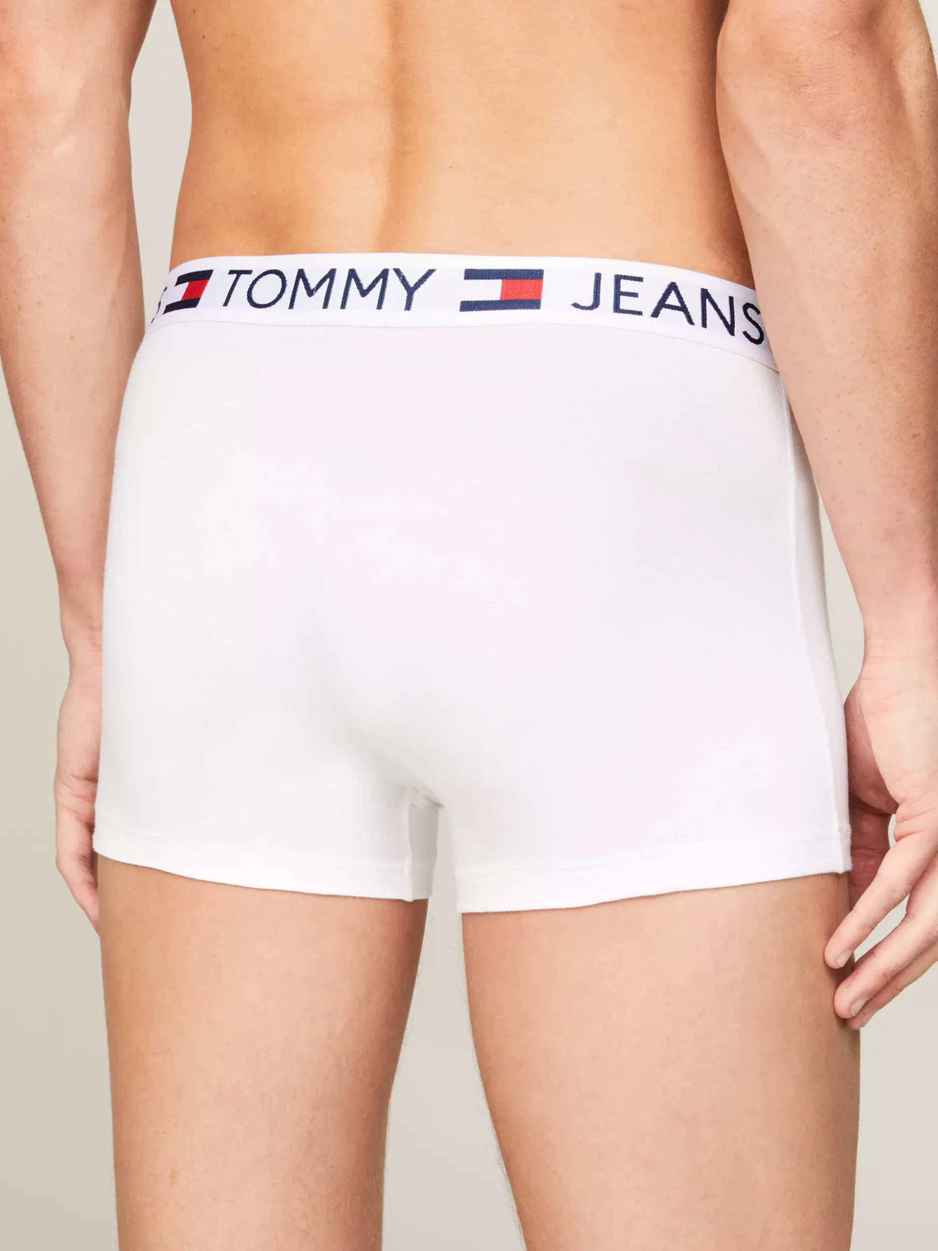Kąpielówki|Multipacks*Tommy Hilfiger Zestaw 3 Par Bokserek Essential Z Flagą HOT HEAT/WHTE/DRK NGH NVY