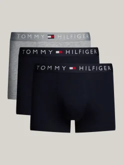 Kąpielówki|Multipacks*Tommy Hilfiger Zestaw 3 Par Bokserek TH Original Z Logo DES SKY/GREY HTR/DES SKY