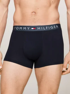 Kąpielówki|Bielizna*Tommy Hilfiger Zestaw 3 Par Bokserek TH Original Z Logo BREEZY BLUE/PRI RED/MIL DENIM