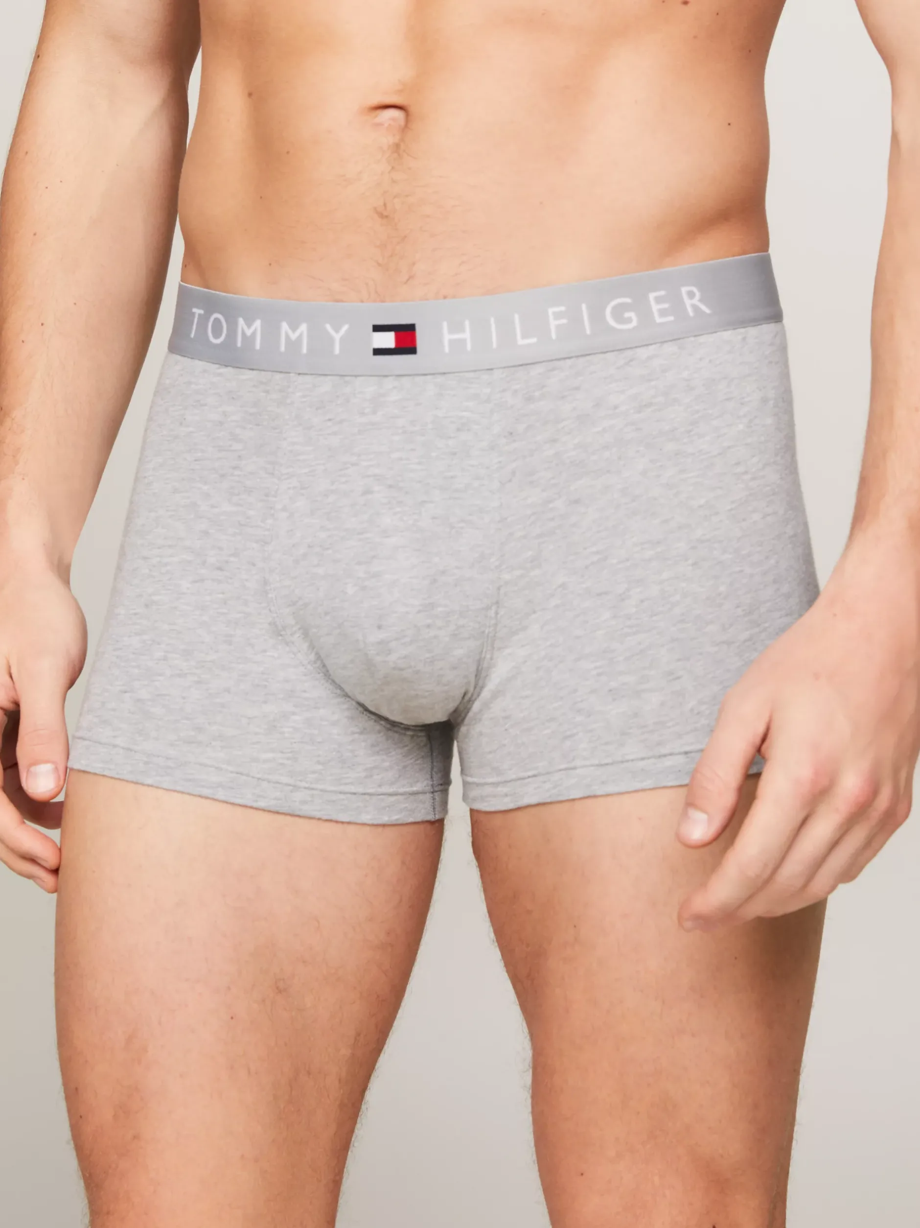 Kąpielówki|Multipacks*Tommy Hilfiger Zestaw 3 Par Bokserek TH Original Z Logo GREY HTR/WHITE/DESERT SKY