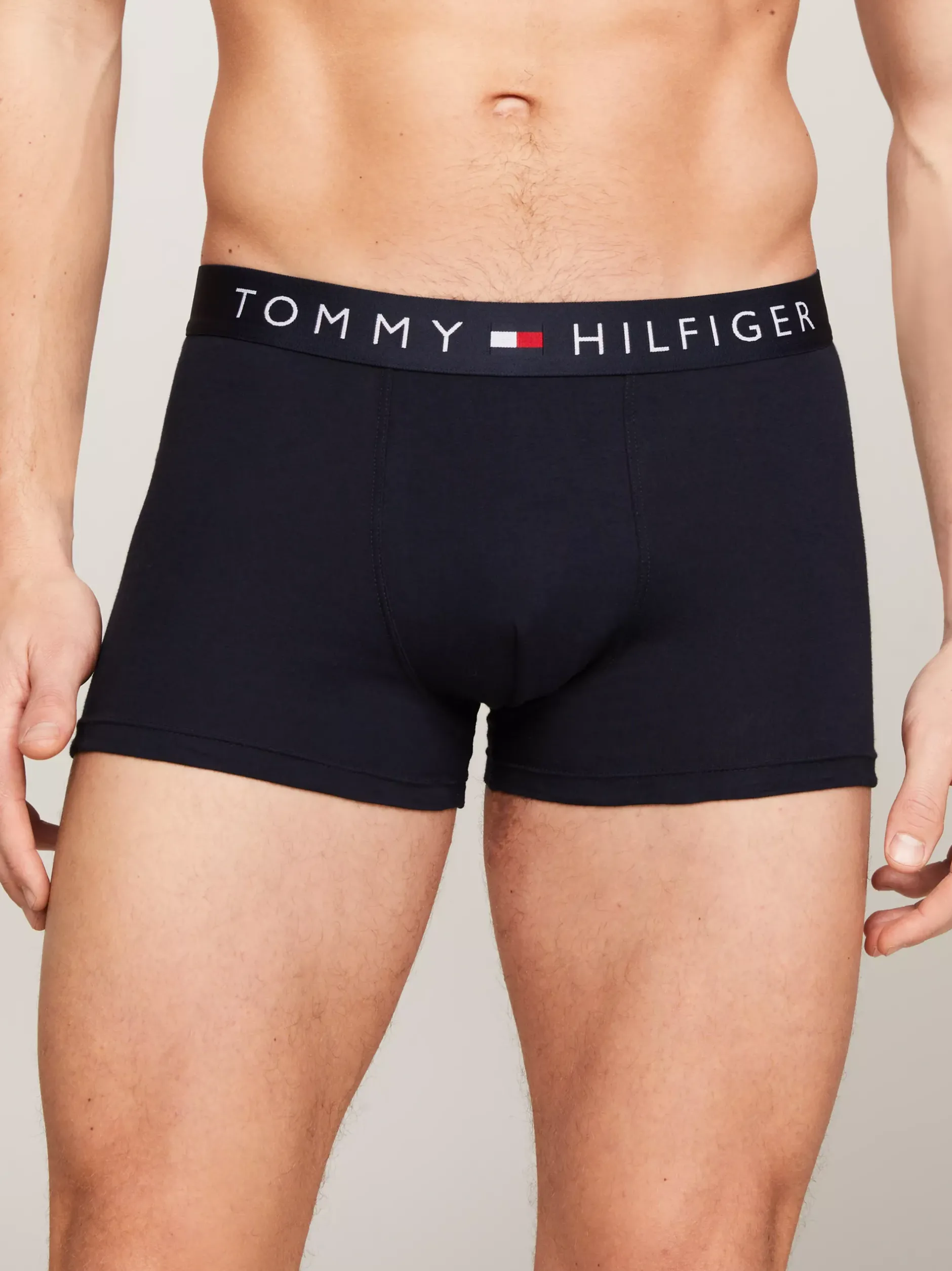 Kąpielówki|Multipacks*Tommy Hilfiger Zestaw 3 Par Bokserek TH Original Z Logo GREY HTR/WHITE/DESERT SKY