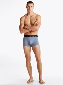 Kąpielówki|Bielizna*Tommy Hilfiger Zestaw 3 Par Bokserek TH Original STRIPE/BLUE HEATHER