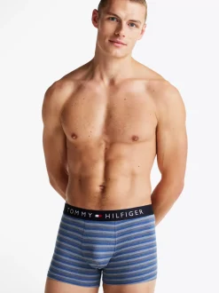 Kąpielówki|Bielizna*Tommy Hilfiger Zestaw 3 Par Bokserek TH Original STRIPE/BLUE HEATHER