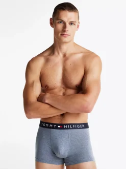 Kąpielówki|Bielizna*Tommy Hilfiger Zestaw 3 Par Bokserek TH Original STRIPE/BLUE HEATHER