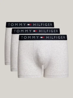 Kąpielówki|Bielizna*Tommy Hilfiger Zestaw 3 Par Bokserek TH Original Z Logo GREY HTR/GREY HTR/GREY HTR