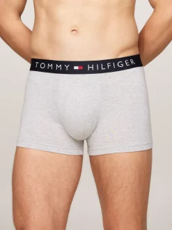 Kąpielówki|Bielizna*Tommy Hilfiger Zestaw 3 Par Bokserek TH Original Z Logo GREY HTR/GREY HTR/GREY HTR
