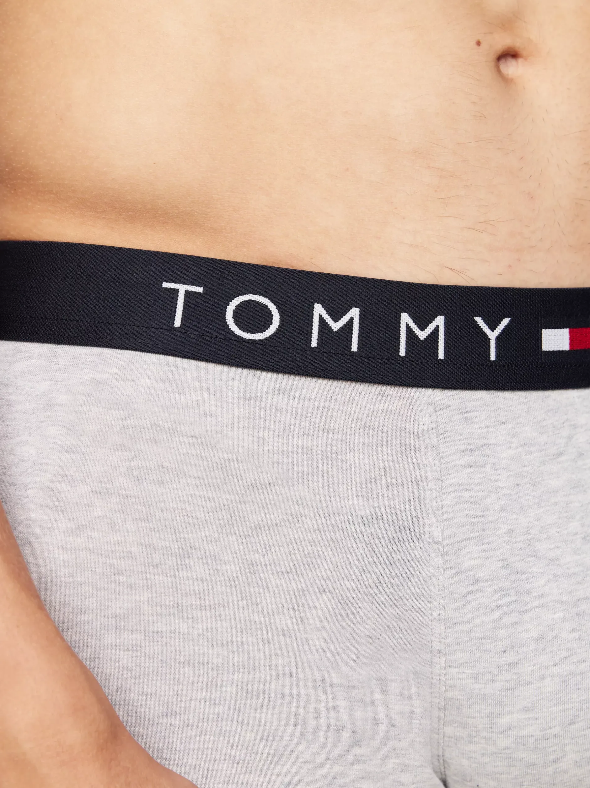 Kąpielówki|Bielizna*Tommy Hilfiger Zestaw 3 Par Bokserek TH Original Z Logo GREY HTR/GREY HTR/GREY HTR