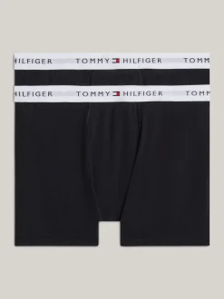 Underwear & Socks*Tommy Hilfiger Zestaw 2 Par Bokserek TH Signature BLACK / BLACK
