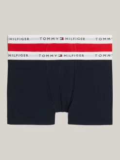 Underwear & Socks*Tommy Hilfiger Zestaw 2 Par Bokserek TH Signature DESERT SKY / PRIMARY RED