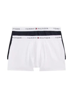 Underwear & Socks*Tommy Hilfiger Zestaw 2 Par Bokserek TH Signature WHITE/ DESERT SKY