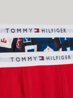 Underwear & Socks*Tommy Hilfiger Zestaw 2 Par Bokserek TH Signature HERITAGE FLAG/PRIMARY RED