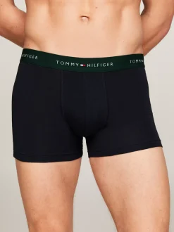 Kąpielówki|Multipacks*Tommy Hilfiger Zestaw 5 Par Bokserek Z Kontrastowym Paskiem RED/WELL WATER/WHITE/HUNTER/DES SKY