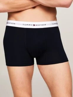 Kąpielówki|Multipacks*Tommy Hilfiger Zestaw 5 Par Bokserek Z Kontrastowym Paskiem RED/WELL WATER/WHITE/HUNTER/DES SKY