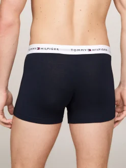 Kąpielówki|Bielizna*Tommy Hilfiger Zestaw 5 Par Bokserek Z Logo WHITE/VIB INDIGO/DARK MAG/DES SKY