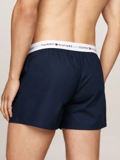 Bielizna*Tommy Hilfiger Zestaw 2 Par Bokserek Z Motywem Logo DESERT SKY/ DESERT SKY