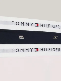 Bielizna & Skarpetki*Tommy Hilfiger Zestaw 2 Par Fig Typu Hipster Z Nadrukiem DES SKY OUTLINE FLAG AOP/LIGHT PINK